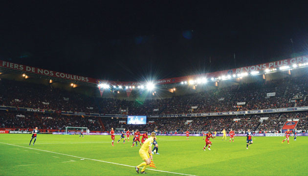 Plans to increase PSG’s home stadium capacity from 48,000 to 60,000 have yet to be approved but should ultimately increase the club’s ticket sales and profitability. (Image Corbis)