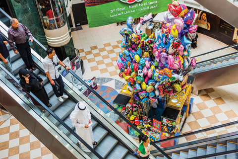 Organised retail supply, an indicator that space is in demand, increased by 53,000 square metres (sqm) from 590,000 sqm to 643,000 sqm in 2015, according to Mark Proudley, director of DTZ Qatar. Pictured here is City Center Doha. (Image Arabian Eye/Corbis)