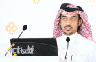 Saleh Al Kuwari, chief technical manager at ictQATAR speaking at the launch of Qatar’s own Arabic domain registry in 2011. He noted “The Arab world represents a region with enormous potential for growth both in terms of usage and the creation of new digital content, especially Arabic content.” (Image by ictQatar)